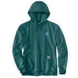 Φούτερ Force™ Logo Sweatshirt Transformative Teal Heather Carhartt 107064-GP2 – εικόνα 2