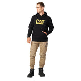 Φούτερ Μακρυμάνικη Με Κουκούλα Trademark Μαύρη CAT W10646-016 – εικόνα 2