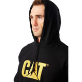 Φούτερ Μακρυμάνικη Με Κουκούλα Trademark Μαύρη CAT W10646-016 – εικόνα 3