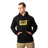 Φούτερ Μακρυμάνικη Με Κουκούλα Trademark Μαύρη CAT W10646-016 – εικόνα 4