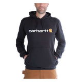 Φούτερ Μπλούζα Signature Logo Hooded Black CARHARTT 100074-001