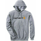 Φούτερ Μπλούζα Signature Logo Hooded Heather Grey CARHARTT 100074-034