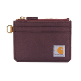 Πορτοφόλι Nylon Duck Zippered Card Keeper Deep Wine Carhartt B0000245-643OS – εικόνα 2