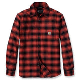 Πουκάμισο Ανδρικό Καρό Flannel Red Ochre Κόκκινο Carhartt 105945-R81