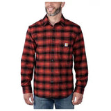 Πουκάμισο Ανδρικό Καρό Flannel Red Ochre Κόκκινο Carhartt 105945-R81 – εικόνα 2