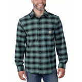 Πουκάμισο Ανδρικό Καρό Flannel Sea Pine Πράσινο Carhartt 105945-GE0 – εικόνα 3