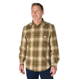 Πουκάμισο Ανδρικό Loose Fit Heavyweight Flannel Long-Sleeve Plaid Carhartt 107013-GN6