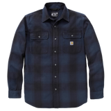 Πουκάμισο Ανδρικό Loose Fit Heavyweight Flannel Long-Sleeve Plaid Carhartt 107013-HV8 – εικόνα 2