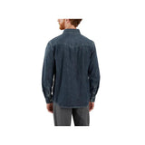 Πουκάμισο Ανδρικό Μακρυμάνικο Montana Relaxed Fit Τζιν Carhartt 106429-HK3 – εικόνα 2