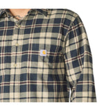 Πουκάμισο Ανδρικό Rugged Flex Relaxed Fit Midweight Flannel Long-Sleeve Plaid Carhartt 107010-I26 – εικόνα 3