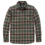 Πουκάμισο Ανδρικό Rugged Flex Relaxed Fit Midweight Flannel Long-Sleeve Plaid Carhartt 107010-GS8 – εικόνα 3