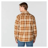 Πουκάμισο Ανδρικό Rugged Flex Relaxed Fit Midweight Flannel Long-Sleeve Plaid Carhartt 107010-BRN – εικόνα 2