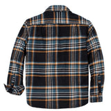 Πουκάμισο Ανδρικό Rugged Flex Relaxed Fit Midweight Flannel Long-Sleeve Plaid Shirt Μαύρο Carhartt 107010-N04 – εικόνα 3