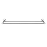 Sanco Twist Επιτοίχια Πετσετοθήκη Διπλή 60 CM Μπάνιου Χρωμέ 14305-A03