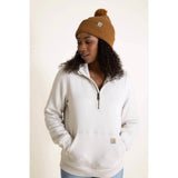 Σκούφος Γυναικείος Pom Pom Cuffed Beanie Brown 106003-BRN Carhartt – εικόνα 2