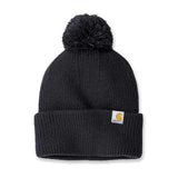 Σκούφος Γυναικείος Pom Pom Cuffed Beanie Μαύρο 106003-N04 Carhartt