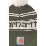 Σκούφος Pom Pom Cuffed Logo Beanie Arborvitae 105168-G99 Carhartt – εικόνα 5