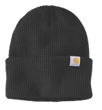 Σκούφος Waffle Cuffed Beanie Carhartt 107187-BLK