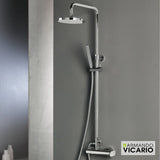 Στήλη Ντους Με Μπαταρία Slim Χρωμέ 214-500065-100 Ιταλίας Armando Vicario