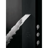 Στήλη Ντους Υδρομασάζ ASTREA-400 Black Matt 140εκ. Icos Icos Shower – εικόνα 6