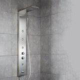 Στήλη Ντους Υδρομασάζ ELITE-110 Inox 5 Εξόδων Dolce Vita