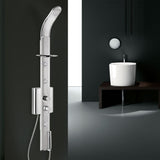 Στήλη Ντους Υδρομασάζ SFERA 451-SG-100 Χρωμέ 140 εκ. Icos Shower Dolce Vita