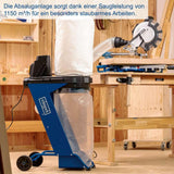 Συλλέκτης Σκόνης 75L 550W Scheppach DC500 – εικόνα 2