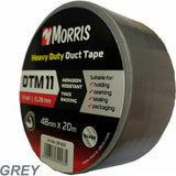 Ταινία υφασμάτινη γκρί 48mmΧ20m MORRIS 39923