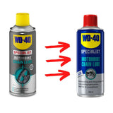 WD-40 Τεχνικό Σπρέι Μηχανής Specialist MotorBike Λιπαντικό Αλυσίδας Μοτοσυκλέτας 400ml – εικόνα 4