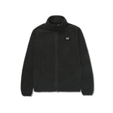 Ζακέτα Μακρυμάνικη Φλις Με Φερμουάρ Microfleece Μαύρη CAT 1030009-10158