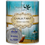 Χρώμα Κιμωλίας Chalk Paint Κάσος - Γκρι 750ml - Mondobello