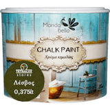 Χρώμα Κιμωλίας Chalk Paint Λέσβος - Χακί 375ml - Mondobello