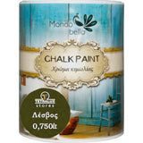 Χρώμα Κιμωλίας Chalk Paint Λέσβος - Χακί 750ml - Mondobello