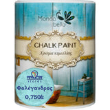 Χρώμα Κιμωλίας Chalk Paint Φολέγανδρος - Τιρκουάζ 750ml - Mondobello