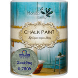 Χρώμα Κιμωλίας Chalk Paint Σκιάθος - Χακί 750ml - Mondobello
