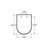 Κάλυμμα λεκάνης The Gap Roca A801470004 – εικόνα 2