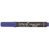 Μαρκαδορος pica classic permanent marker 520 blue