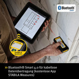 Μέτρο Laser LD 250 BT με Bluetooth STABILA 18817 – εικόνα 3