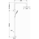 Στήλη Ντουζ Χρωμέ Grenada Viospiral 00-2950 Modea – εικόνα 2